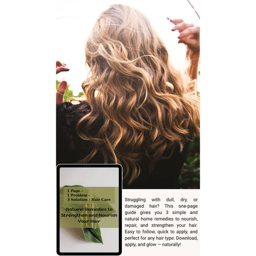 1 Page - 1 Problem - 3 Solution : Hair Care